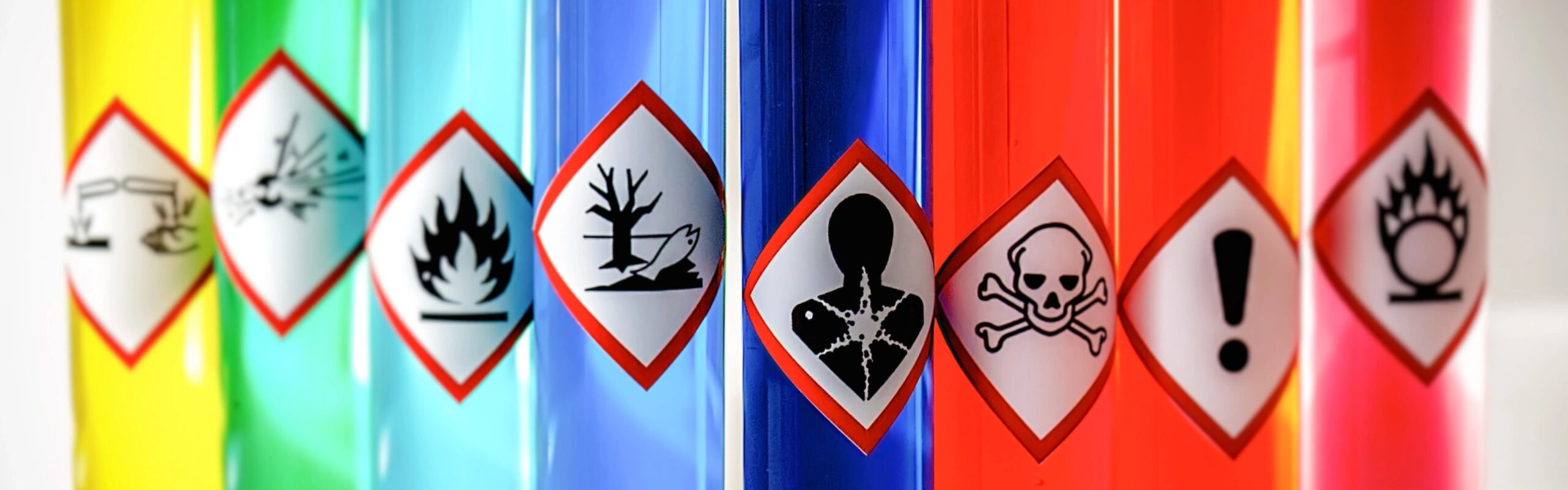 Спеціаліст працює над документацією для реєстрації хімічних речовин в Україні.